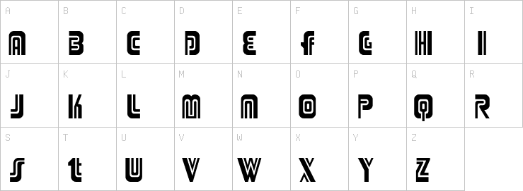 Uppercase characters