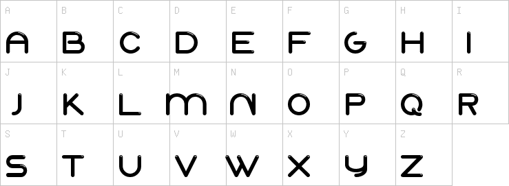 Uppercase characters