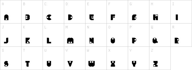 Uppercase characters