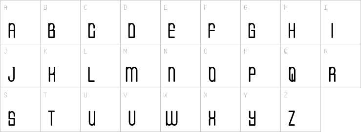 Uppercase characters