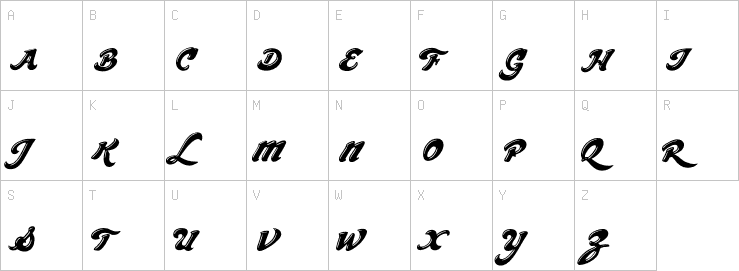 Uppercase characters