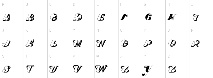 Uppercase characters