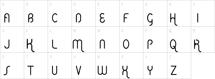 Uppercase characters