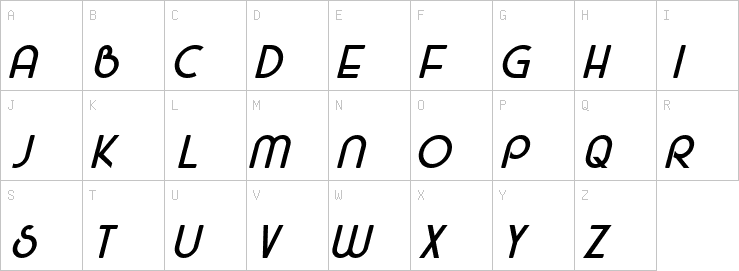 Uppercase characters