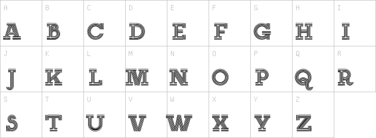 Uppercase characters