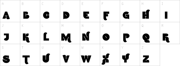 Uppercase characters