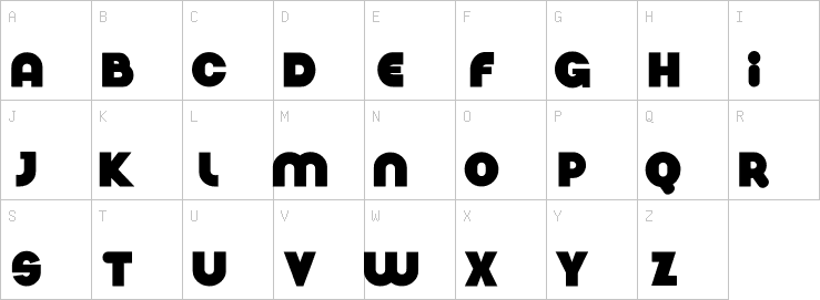 Uppercase characters