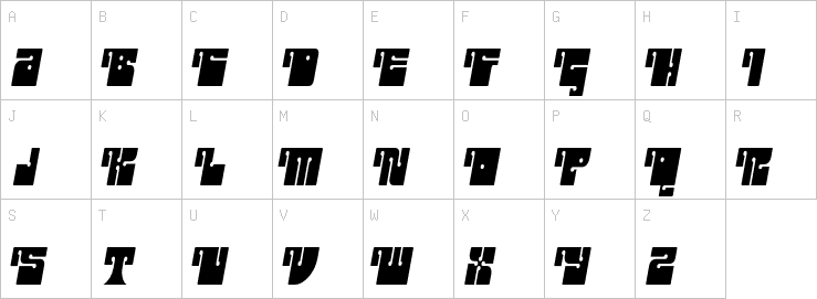 Uppercase characters