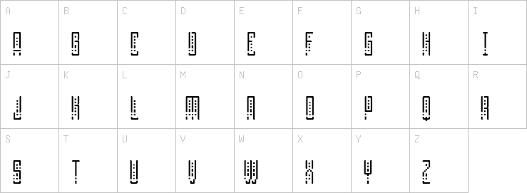 Uppercase characters