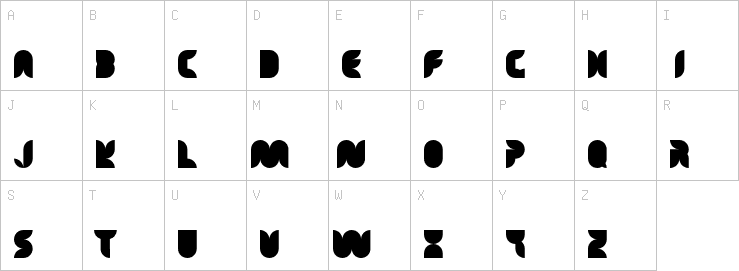 Uppercase characters