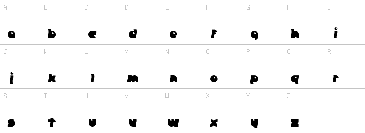 Uppercase characters