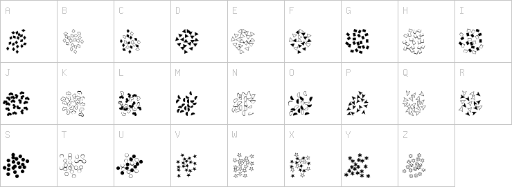 Uppercase characters