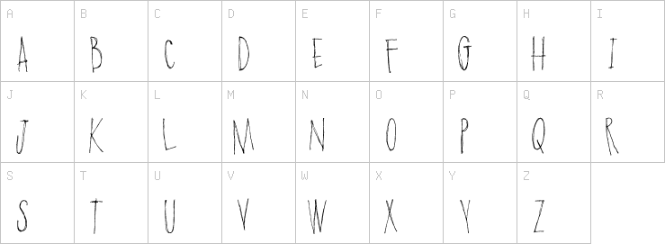 Uppercase characters