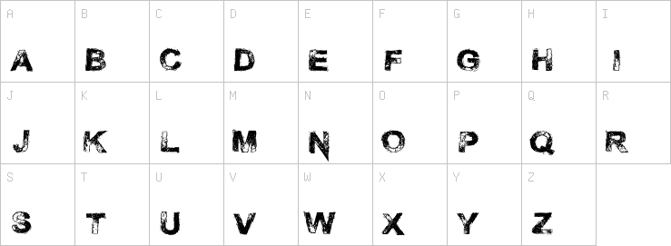 Uppercase characters