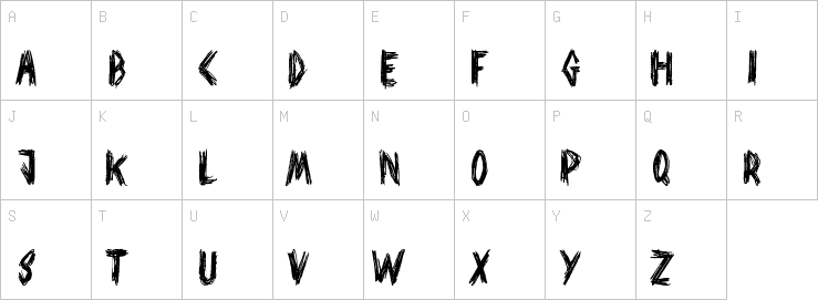 Uppercase characters