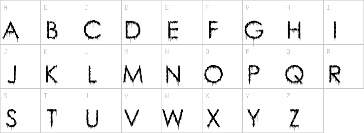 Uppercase characters