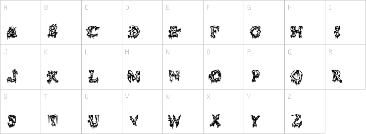Uppercase characters