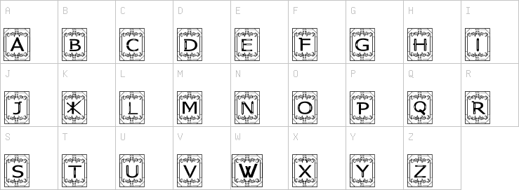 Uppercase characters