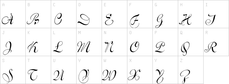 Uppercase characters