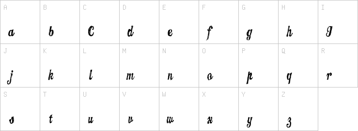 Uppercase characters