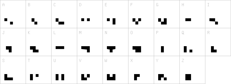 Uppercase characters