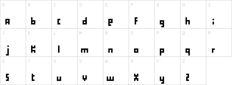 Uppercase characters