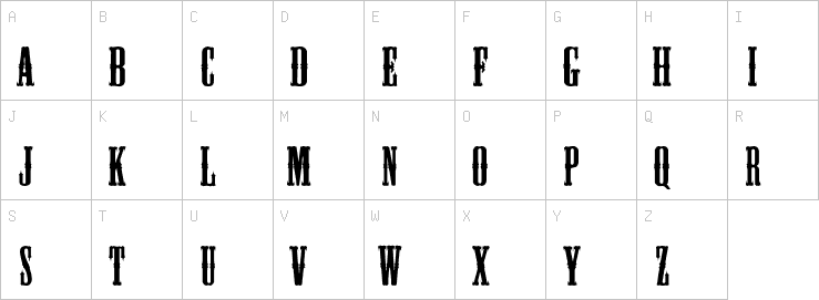 Uppercase characters