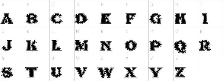 Uppercase characters
