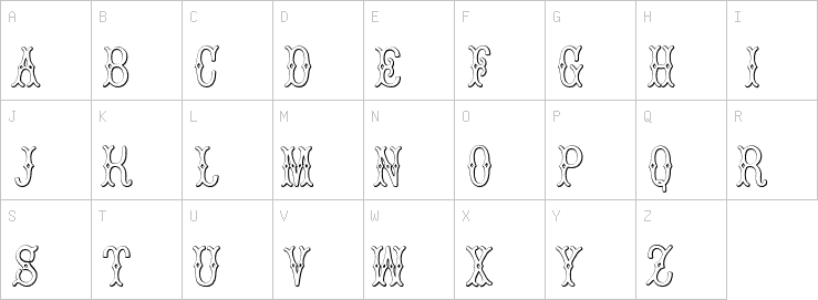 Uppercase characters