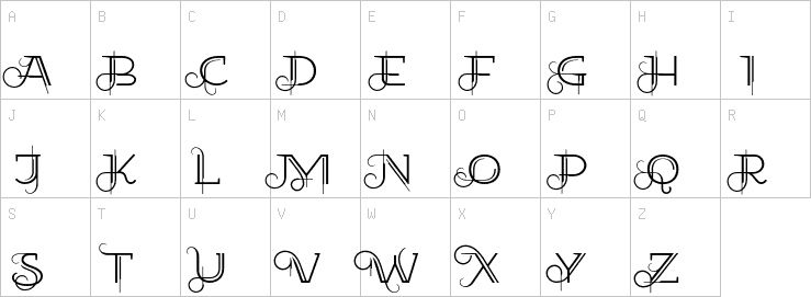Uppercase characters
