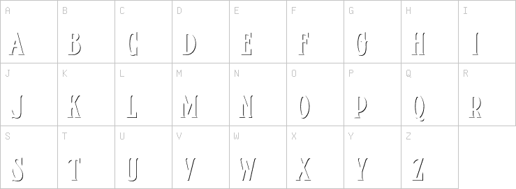 Uppercase characters