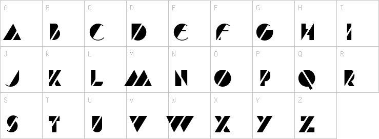 Uppercase characters