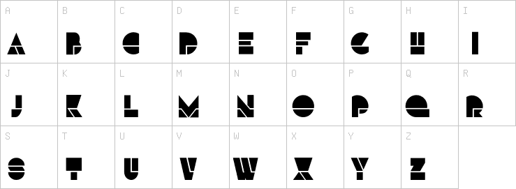 Uppercase characters