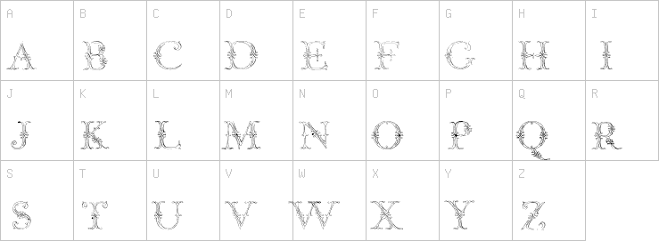 Uppercase characters