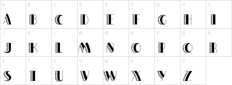 Uppercase characters