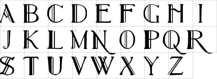 Uppercase characters