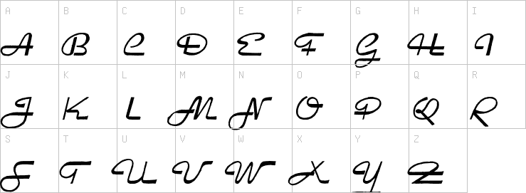 Uppercase characters