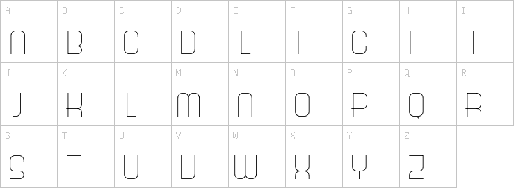 Uppercase characters