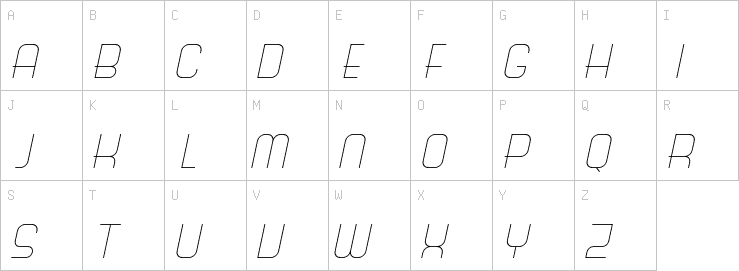 Uppercase characters