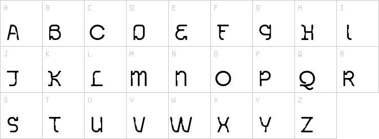 Uppercase characters