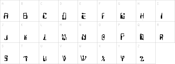 Uppercase characters