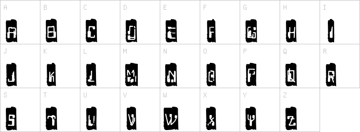 Uppercase characters