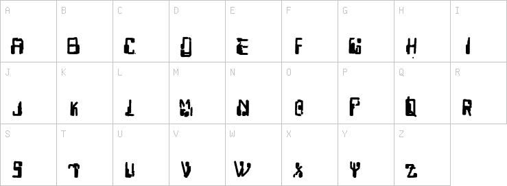 Uppercase characters