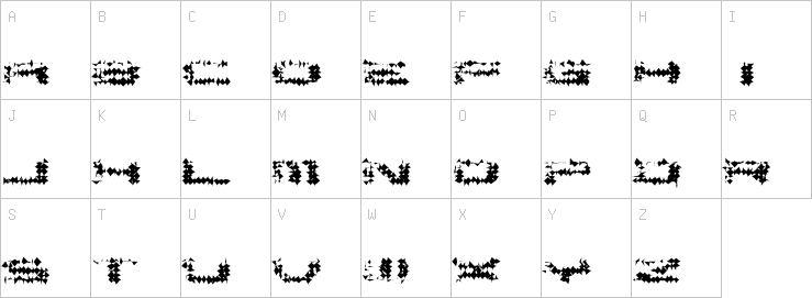 Uppercase characters