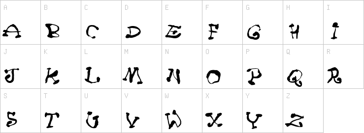 Uppercase characters
