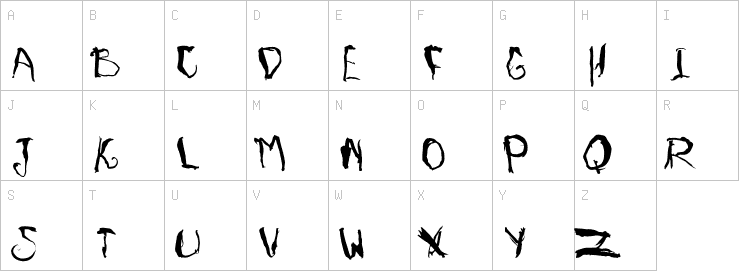 Uppercase characters