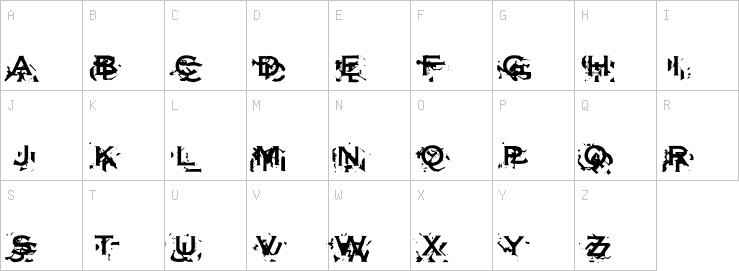 Uppercase characters