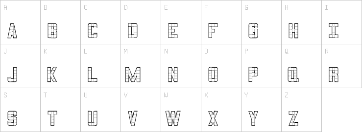 Uppercase characters