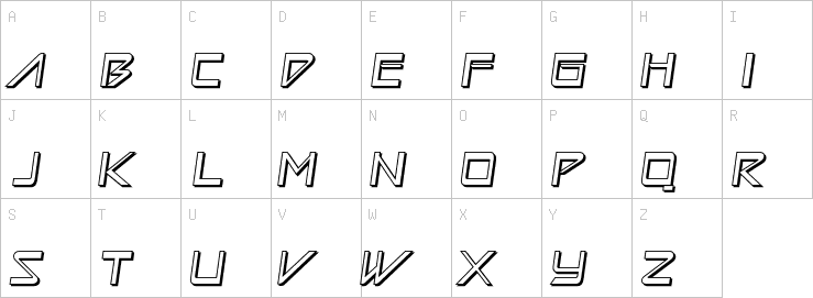 Uppercase characters
