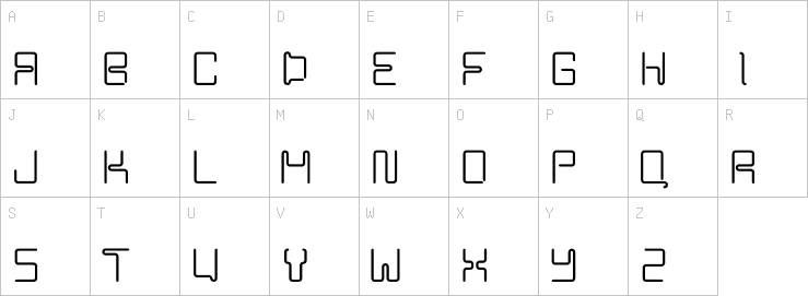 Uppercase characters